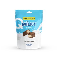 SNAQ FABRIQ Молочный шоколад со сливочной начинкой (130гр)